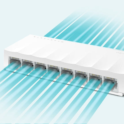 Switch rrjeti LAN dhe PoE për kamera sigurie, internet dhe rrjete kompjuterike, switch Ethernet me porta të ndryshme për shtëpi, zyra dhe biznese në Shqipëri