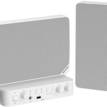 Alt Text (SEO)  Sisteme Audio Hikvision me altoparlantë IP, amplifikatorë, mikrofonë, Call Station, dekoderë audio dhe pajisje Public Address (PA) për biznese, shkolla, hotele dhe ambiente industriale. Produkte origjinale Hikvision nga AlbaStore Shqipëri.