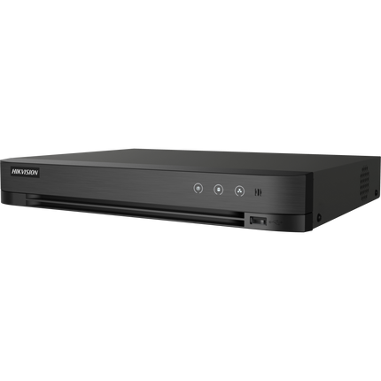 DVR & NVR Hikvision për kamera analoge dhe IP me regjistrim Full HD dhe 4K, H.265+, monitorim nga telefoni, PoE dhe mbështetje për 4, 8, 16, 32 e 64 kanale. Regjistrues profesionalë për sisteme sigurie nga AlbaStore Shqipëri.