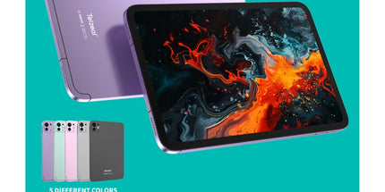 Telzeal P104 Tablet 10.1″ – Android 13 | 16GB RAM | 1TB Expandable | Dual SIM | 10000mAh | Pink