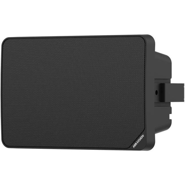 Altoparlant muri analog Hikvision DS-QAE0120G1R/EN 20W me certifikim EN54, fuqi të rregullueshme 5W, 10W, 15W dhe 20W, mbështet linja 70V, 100V dhe 8Ω, ideal për sisteme audio, njoftimi zanor, hotele, shkolla, qendra tregtare dhe biznese në Shqipëri.