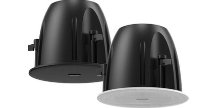 Altoparlant tavani pa kornizë Hikvision DS-QAZ0610G1 10W me woofer 6.5 inç dhe tweeter 1 inç, mbështet hyrje audio 100V, 70V dhe 8Ω, ideal për sisteme muzike, njoftime zanore, hotele, restorante, zyra, shkolla dhe qendra tregtare në Shqipëri.