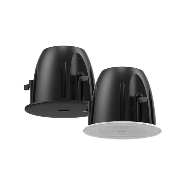 Altoparlant tavani pa kornizë Hikvision DS-QAZ0610G1 10W me woofer 6.5 inç dhe tweeter 1 inç, mbështet hyrje audio 100V, 70V dhe 8Ω, ideal për sisteme muzike, njoftime zanore, hotele, restorante, zyra, shkolla dhe qendra tregtare në Shqipëri.