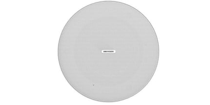 Altoparlant tavani pa kornizë Hikvision DS-QAZ0610G1 10W me woofer 6.5 inç dhe tweeter 1 inç, mbështet hyrje audio 100V, 70V dhe 8Ω, ideal për sisteme muzike, njoftime zanore, hotele, restorante, zyra, shkolla dhe qendra tregtare në Shqipëri.