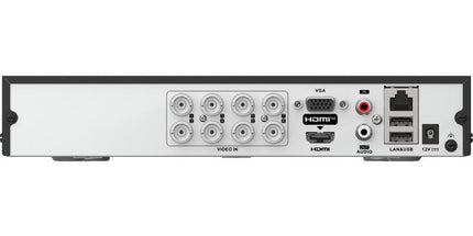 DVR Hikvision iDS-7208HUHI-M1/T AcuSense 8 Kanale me Deep Learning AI, Human & Vehicle Classification, Motion Detection 2.0, Perimeter Protection, Face Detection, H.265 Pro+, mbështetje deri në 16 kamera IP 8MP, HDMI 4K, HDD deri në 10TB, Hik-Connect, DVR profesional për sisteme sigurie në Shqipëri | AlbaStore