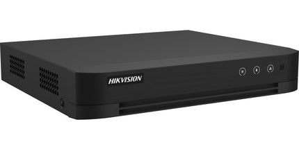 DVR Hikvision iDS-7208HUHI-M1/T AcuSense 8 Kanale me Deep Learning AI, Human & Vehicle Classification, Motion Detection 2.0, Perimeter Protection, Face Detection, H.265 Pro+, mbështetje deri në 16 kamera IP 8MP, HDMI 4K, HDD deri në 10TB, Hik-Connect, DVR profesional për sisteme sigurie në Shqipëri | AlbaStore