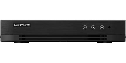 DVR Hikvision iDS-7208HUHI-M1/T AcuSense 8 Kanale me Deep Learning AI, Human & Vehicle Classification, Motion Detection 2.0, Perimeter Protection, Face Detection, H.265 Pro+, mbështetje deri në 16 kamera IP 8MP, HDMI 4K, HDD deri në 10TB, Hik-Connect, DVR profesional për sisteme sigurie në Shqipëri | AlbaStore