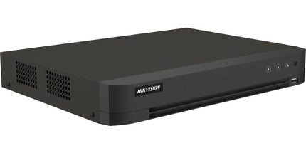 DVR Hikvision iDS-7216HUHI-M1/T AcuSense 16 Kanale me Deep Learning AI, Human & Vehicle Classification, Motion Detection 2.0, Perimeter Protection, Face Detection, H.265 Pro+, mbështetje deri në 32 kamera IP 8MP, HDMI 4K, HDD deri në 10TB, Hik-Connect, DVR profesional për sisteme sigurie në Shqipëri | AlbaStore 