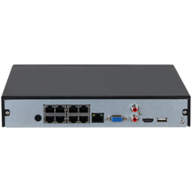 Dahua NVR2108HS-8P-4KS3 NVR 8 kanale PoE 4K për sisteme sigurie në Shqipëri