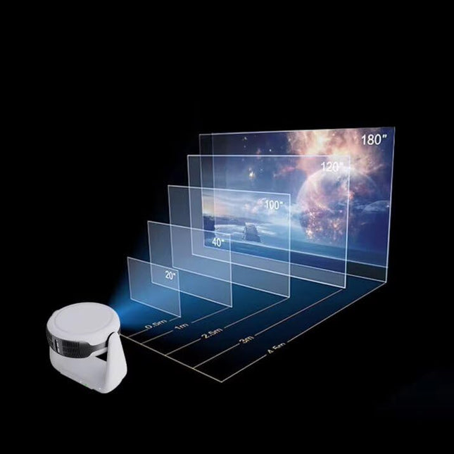 Dkian K1 projektor portativ HD me bateri të integruar dhe wireless screencast në Shqipëri