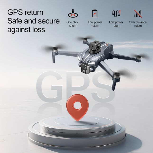 Dron K18 MAX 4K me kamerë 48MP, WiFi 5G, motor Brushless, distancë kontrolli deri në 700 metra, ekran 4.5 inç në telekomandë, shmangie inteligjente të pengesave, bateri 2200 mAh dhe fluturim deri në 20 minuta, ideal për fotografi dhe video ajrore në Shqipëri.