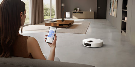 Fshesë robot Xiaomi Robot Vacuum 5 Pro me sesim 20,000Pa dhe navigim 3D për pastrim automatik të shtëpisë në Shqipëri.