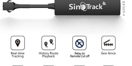 GPS makine SinoTrack ST-901A me relay për ndalje motori, gps makine me aplikacion në telefon dhe gjurmim real time