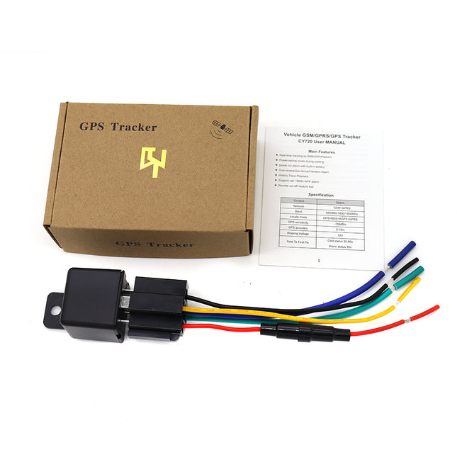 GPS makine me relay për ndalje motori nga telefoni, gps kundër vjedhjes për makinë me engine cut off dhe gjurmim në kohë reale