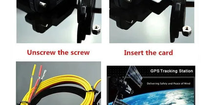 GPS makine waterproof me tela dhe bateri të brendshme për gjurmim në kohë reale, gps për makinë pa relay dhe pa ndalje motori