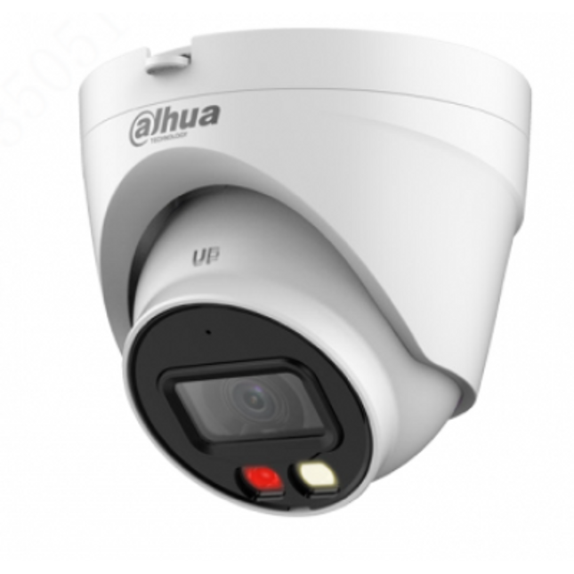 Kamerë Dahua DH-IPC-HDW1239V-A-IL 2MP Dual Light, ngjyra natën, IR 30m, IP67, smart illumination.