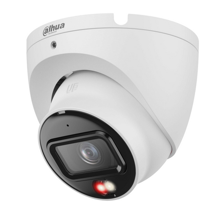 Kamerë Dahua DH-IPC-HDW1839T-A-IL 8MP Smart Dual Light me IR 30m dhe IP67, ideale për siguri në Shqipëri.