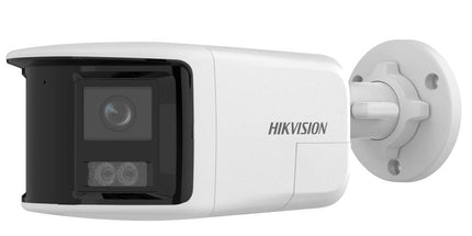 Kamerë IP 6MP Hikvision DS-2CD1T63G2P-LIUF, pamje 180°, Smart Hybrid Light 30m, audio dy drejtime dhe IP67.