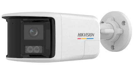 Kamerë IP 6MP Hikvision DS-2CD1T67G2HP-LIUF ColorVu, pamje 180°, Smart Hybrid Light 30m, audio dy drejtime dhe IP67.