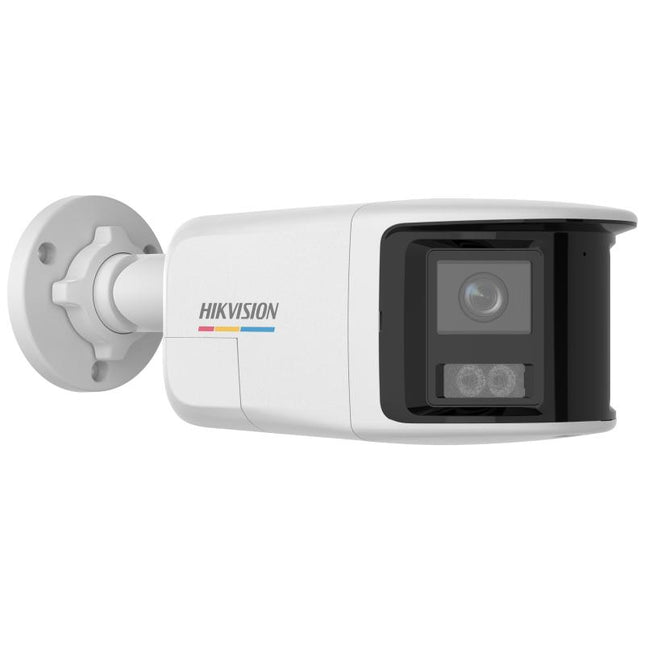 Kamerë IP 6MP Hikvision DS-2CD1T67G2HP-LIUF ColorVu, pamje 180°, Smart Hybrid Light 30m, audio dy drejtime dhe IP67.