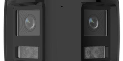 Kamerë IP 8MP Hikvision DS-2CD1T83G2P-LIUF/SL, pamje 180°, Smart Hybrid Light dhe audio dy drejtime.