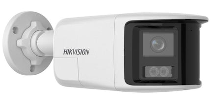 Kamerë IP 8MP Hikvision DS-2CD1T83G2P-LIUF/SL, pamje 180°, Smart Hybrid Light dhe audio dy drejtime.