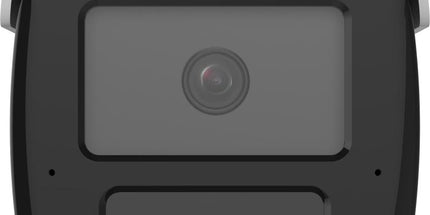 Kamerë IP Bullet Hikvision AcuSense DS-2CD2T46G2H-IS2U/S(L)(RB) 4MP me alarm stroboskopik dhe sirenë zanore, audio dykahëshe, mikrofon të dyfishtë, altoparlant të integruar, zbulim inteligjent të njerëzve dhe automjeteve, WDR 120 dB, H.265+, IP67 dhe mbështetje për kartë microSD deri në 512GB, ideale për siguri profesionale në Shqipëri.