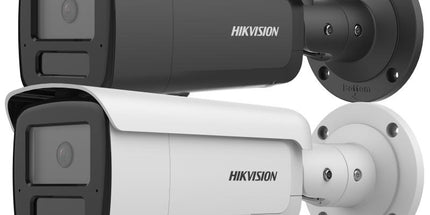 Kamerë IP Bullet Hikvision AcuSense DS-2CD2T46G2H-IS2U/S(L)(RB) 4MP me alarm stroboskopik dhe sirenë zanore, audio dykahëshe, mikrofon të dyfishtë, altoparlant të integruar, zbulim inteligjent të njerëzve dhe automjeteve, WDR 120 dB, H.265+, IP67 dhe mbështetje për kartë microSD deri në 512GB, ideale për siguri profesionale në Shqipëri.