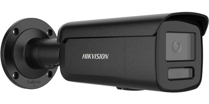 Kamerë IP Bullet Hikvision ColorVu 3.0 DS-2CD2T47G3-LIY 4MP me Smart Hybrid Light, imazh me ngjyra 24/7, HikAI-ISP, ndriçim IR dhe LED deri në 60 metra, WDR 130 dB, H.265+, zbulim inteligjent të njerëzve dhe automjeteve, IP67, NEMA 4X dhe mbështetje për kartë microSD deri në 512GB, ideale për sisteme profesionale sigurie në Shqipëri.