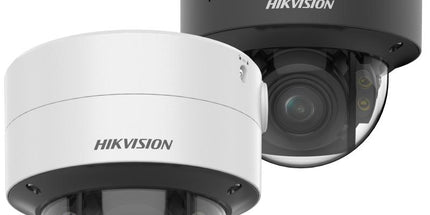Kamerë IP Dome Hikvision ColorVu DS-2CD2747G2T-LZS 4MP me lente motorike 2.8–12 mm, imazh me ngjyra 24/7, dritë e bardhë deri në 40 metra, WDR 130 dB, zbulim inteligjent të njerëzve dhe automjeteve, H.265+, IP67, IK10 dhe mbështetje për kartë microSD deri në 512GB, ideale për sisteme profesionale sigurie në Shqipëri.