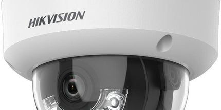 Kamerë IP Dome Hikvision DS-2CD1143G2-LIU 4MP me Smart Hybrid Light, Human & Vehicle Detection, mikrofon të integruar, WDR 120dB, H.265+, PoE, mbështetje microSD deri në 512GB, mbrojtje IP67 dhe IK08, ideale për biznese, shtëpi dhe sisteme sigurie në Shqipëri. 