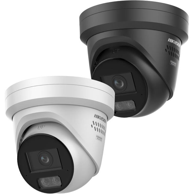 Kamerë IP Hikvision 12MP DS-2CD23126G3-IS2UY AcuSense 3.0 DarkFighter Turret, alarm aktiv, audio dy drejtime dhe IR 30m.