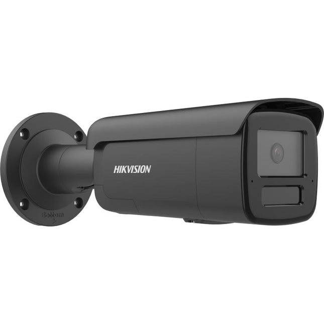 Kamerë IP Hikvision 8MP AcuSense me alarm aktiv, audio dy drejtime dhe IR 60m.