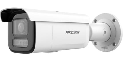 Kamerë IP Hikvision 8MP AcuSense me zoom motorik 2.8–12mm dhe Smart Hybrid Light 60m.