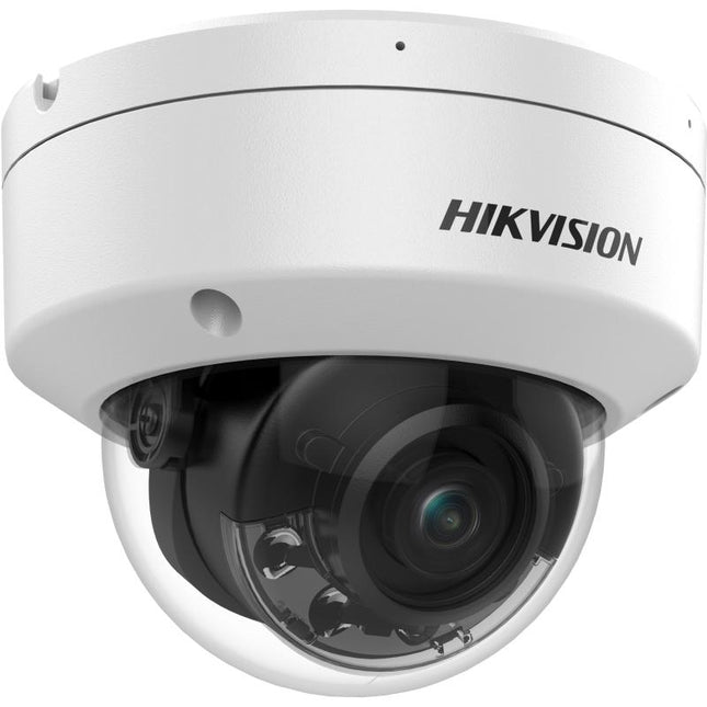 Kamerë IP Hikvision 8MP ColorVu Dome DS-2CD2187G2H-LISU, Smart Hybrid Light 30m dhe PoE.