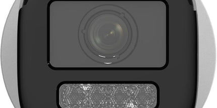 Kamerë IP Hikvision DS-2CD1643G2-LIZSU 4MP me lente motorike 2.8–12 mm, Smart Hybrid Light deri në 50 metra, zbulim të njerëzve dhe automjeteve, mikrofon të integruar, H.265+, WDR 120 dB, slot microSD deri në 512GB dhe mbrojtje IP67, ideale për sisteme profesionale sigurie në Shqipëri. 