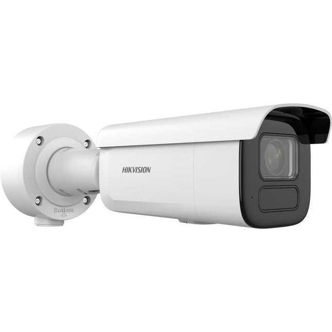 Kamerë IP Hikvision DS-2CD3643G2-IZSU(B) 4MP AcuSense me lente motorike 2.7–13.5 mm, IR deri në 60 metra, mikrofon të integruar, WDR 120 dB, H.265+, IP67, IK10 dhe mbështetje për kartë microSD deri në 512GB, ideale për biznese, magazina dhe sisteme sigurie në Shqipëri.