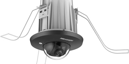 Kamerë IP Mini Dome Hikvision AcuSense DS-2CD2E43G2-U 4MP për montim në tavan, me AcuSense për dallimin e njerëzve dhe automjeteve, mikrofon të integruar, WDR 120 dB, kompresim H.265+, mbështetje për kartë microSD deri në 512GB dhe PoE, ideale për monitorim profesional të ambienteve të brendshme në Shqipëri. 