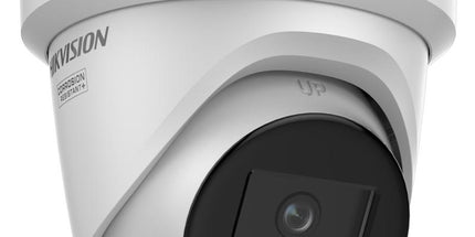 Kamerë IP Turret Hikvision ColorVu DS-2CD2347G3-LI2UY 4MP me ColorVu 3.0, Smart Hybrid Light, HikAI-ISP, mikrofon të dyfishtë të integruar, WDR 130 dB, H.265+, zbulim inteligjent të personave dhe automjeteve, mbështetje microSD deri në 512GB, IP67 dhe NEMA 4X, ideale për sisteme profesionale sigurie në Shqipëri.
