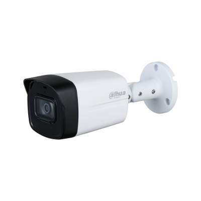 Kamerë Sigurie 2MP Analoge Dahua HAC-HFW1200TLMP-I6-A S6 Full HD me mikrofon të integruar, Smart IR 60m, lente 3.6mm, Super Adapt dhe mbrojtje IP67.