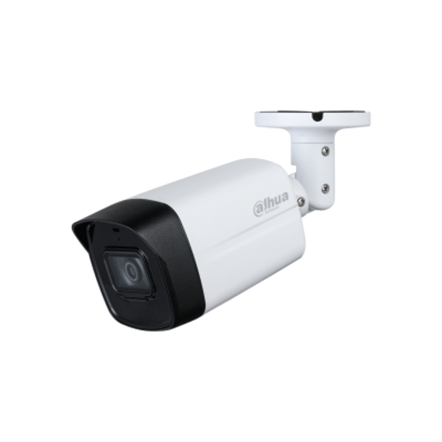 Kamerë Sigurie 2MP Analoge Dahua HAC-HFW1200TLMP-I6-A S6 Full HD me mikrofon të integruar, Smart IR 60m, lente 3.6mm, Super Adapt dhe mbrojtje IP67.