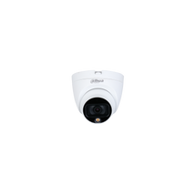 Kamerë Sigurie 2MP Analoge Dome Dahua HAC-HDW1209TLQP-A-LED Full Color me mikrofon, pamje me ngjyra 24/7, ndriçim LED 20m, lente 2.8mm dhe IP67.