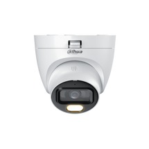 Kamerë Sigurie 2MP Analoge Dome Dahua HAC-HDW1239TLQP-LED S3 Full Color me pamje me ngjyra 24/7, Smart Light+ 30m, WDR 130dB, Super Adapt dhe IP67.