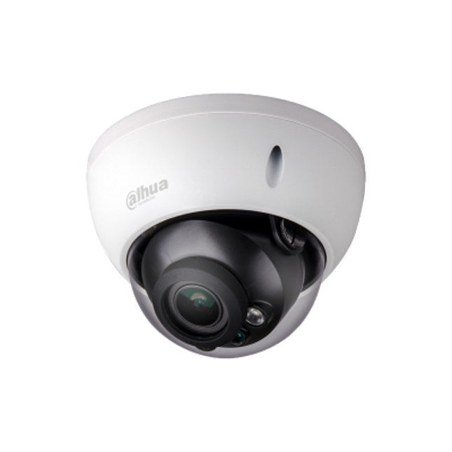 Kamerë Sigurie 8MP Analoge Dahua HAC-HDBW2802R-Z-DP Dome 4K Starlight, lente motorike 3.7–11mm, Smart IR 30m, WDR 120dB, hyrje audio dhe mbrojtje IP67 IK10.