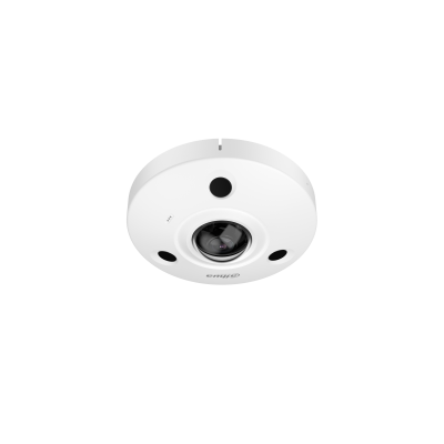 Kamerë Sigurie IP 12MP Dahua IPC-EBW81230 Fisheye 360°, mikrofon, Smart IR 10m, PoE dhe IP67 IK10.