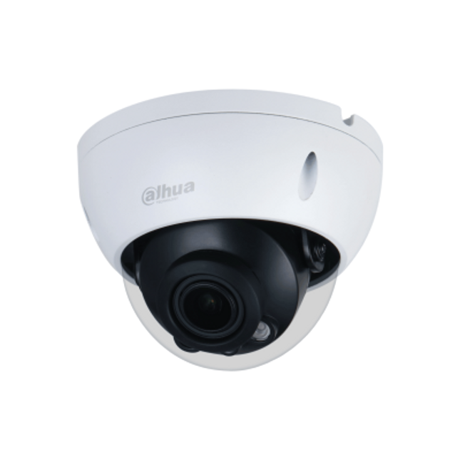 Kamerë Sigurie IP 2MP Dahua IPC-HDBW3241R-ZAS WizSense Dome Starlight, lente motorike 2.7–13.5mm, Smart IR 40m, SMD Plus, WDR 120dB, PoE, microSD 256GB dhe mbrojtje IP67 IK10.