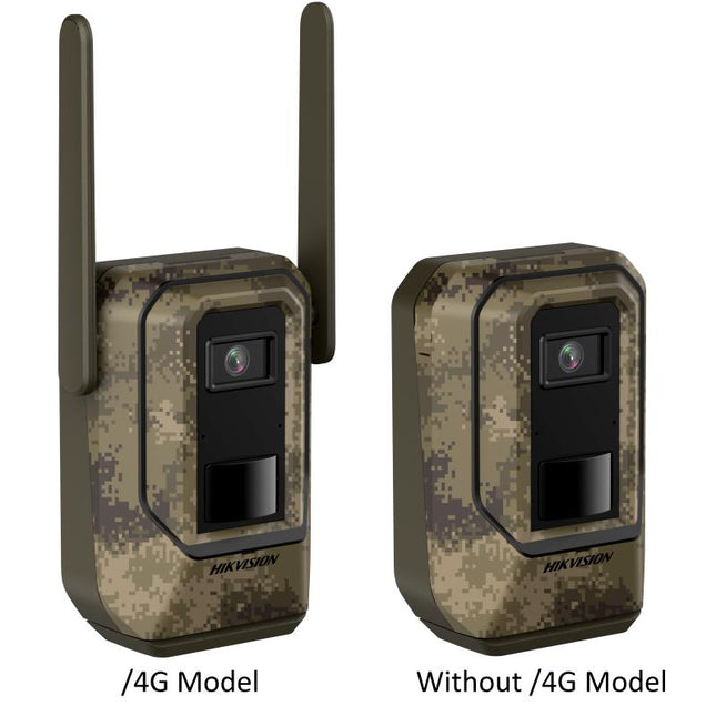 Kamerë Sigurie IP 4MP 4G Hikvision DS-2XS6F45G0-I, për gjueti dhe pyje, sensor PIR, GPS, IR 15m, mikrofon dhe bateri.