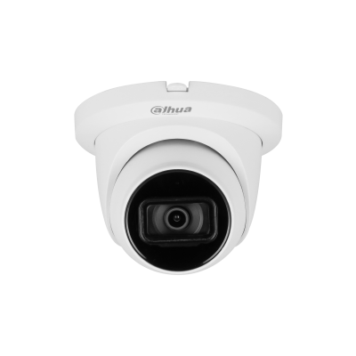 Kamerë Sigurie IP 4MP Dahua IPC-HDW3449TMP-AS-NI Full Color WizSense me mikrofon, pamje me ngjyra natën, AI SMD Plus, WDR 120dB, PoE, microSD 256GB dhe mbrojtje IP67.