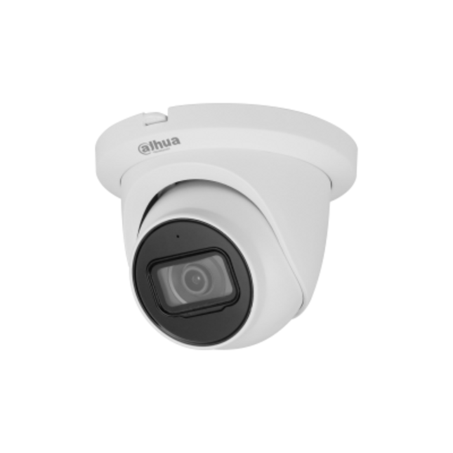 Kamerë Sigurie IP 4MP Dahua IPC-HDW3449TMP-AS-NI Full Color WizSense me mikrofon, pamje me ngjyra natën, AI SMD Plus, WDR 120dB, PoE, microSD 256GB dhe mbrojtje IP67.