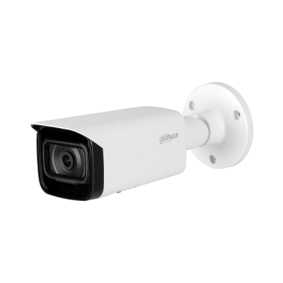 Kamerë Sigurie IP 4MP Dahua IPC-HFW5442T-ASE S3 WizMind Bullet me mikrofon, Smart IR 80m, AI-ISP Deeplight, WDR 140dB, numërim personash, PoE/ePoE, microSD 1TB dhe mbrojtje IP67 IK10.